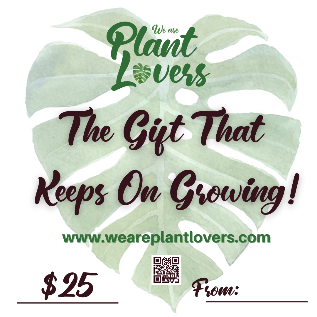 We Are Plant Lovers Gift Card