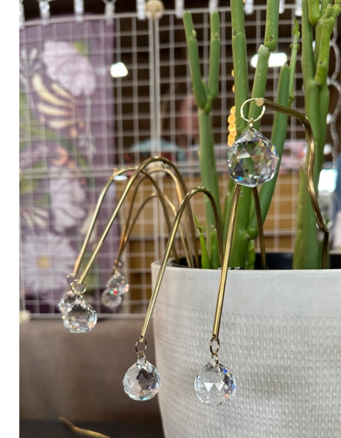 Arched Plant Stake Sun Catcher