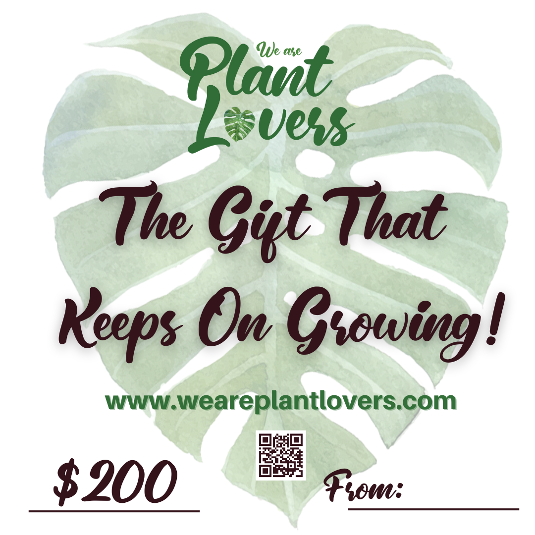 We Are Plant Lovers Gift Card